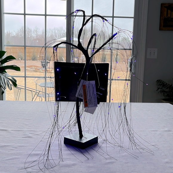 SPOOKY VILLAGE LIGHT-UP HALLOWEEN TREE - Picture 2 of 6